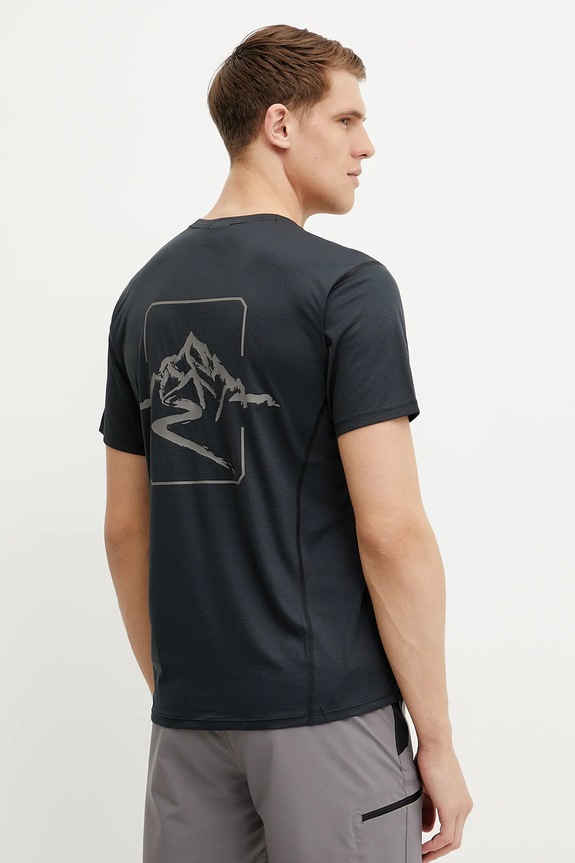 Columbia t-shirt sportowy Cirque River regular czarny 2126222