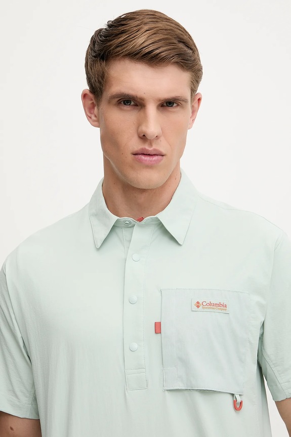 Columbia polo sportowe Cove Beach turkusowy 2119481