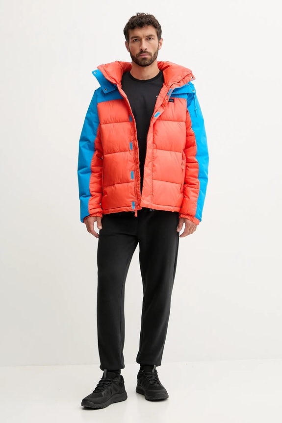 Βαμβακερό μπλουζάκι Columbia Explorers Canyon 2036451. μαύρο AW25