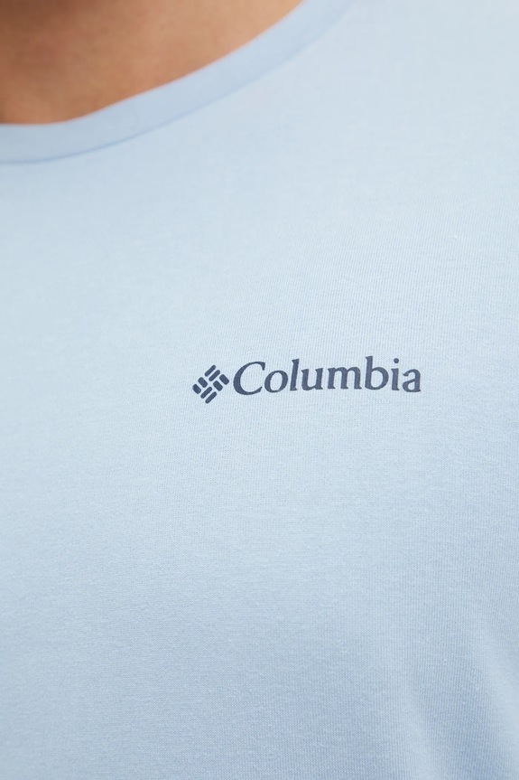 Columbia t-shirt Hageman 2076362 niebieski