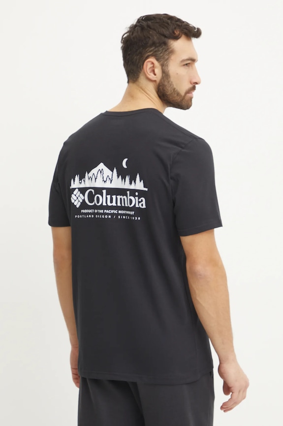 Columbia tricou Hageman print negru 2076362