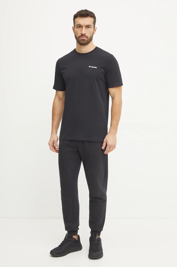 Columbia tricou Hageman 2076362 negru SS25