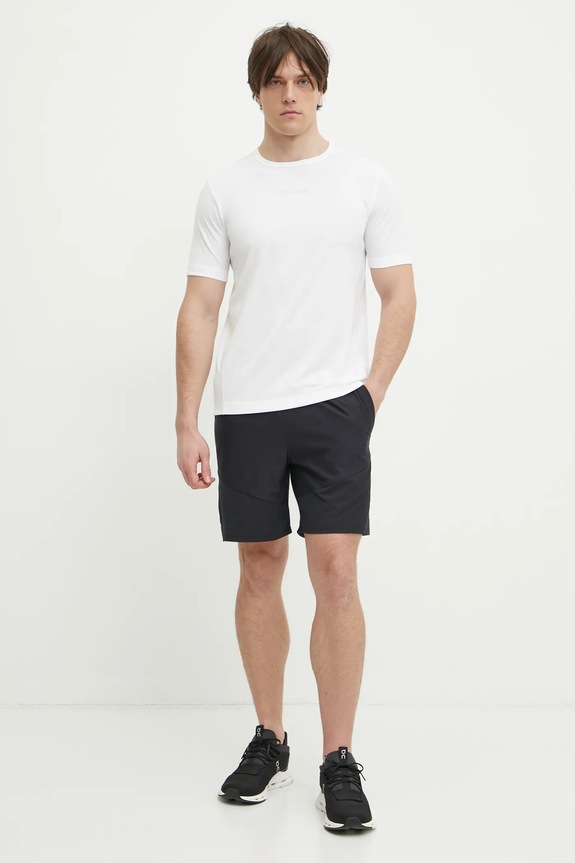 Tréninkové tričko Calvin Klein Performance LVGMS5K159 bílá SS25