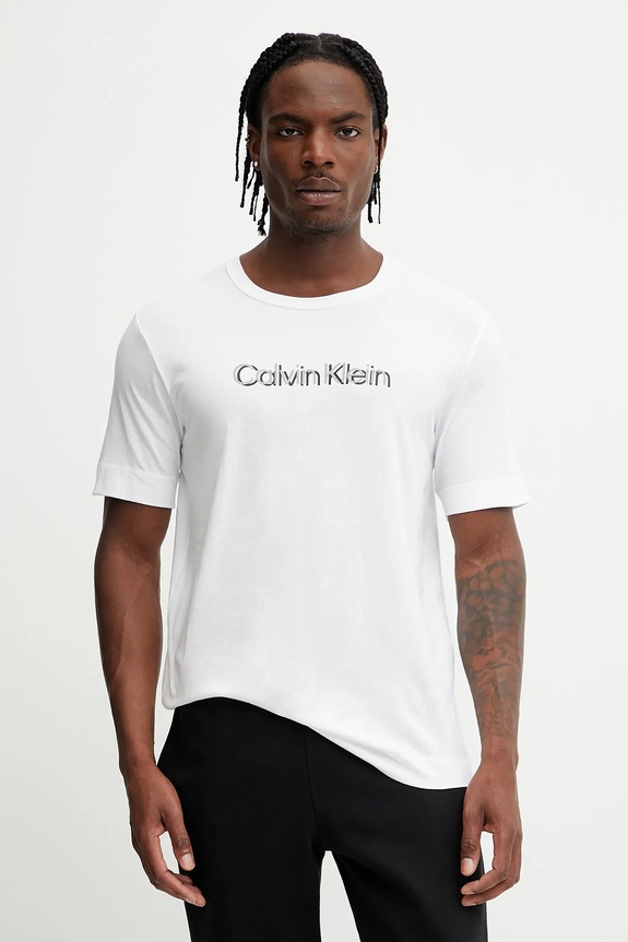 Calvin Klein Performance t-shirt rilassato bianco LVGMS5K183