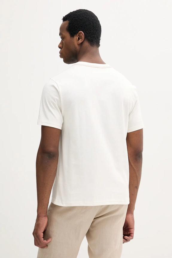 Îmbrăcăminte United Colors of Benetton tricou din bumbac 34BNU10AP bej