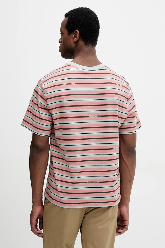Oblečenie Bavlnené tričko United Colors of Benetton 30CXU10A0 oranžová
