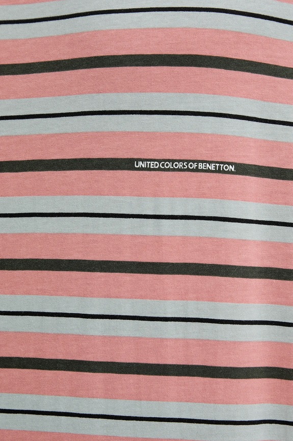 Bavlnené tričko United Colors of Benetton 30CXU10A0 oranžová