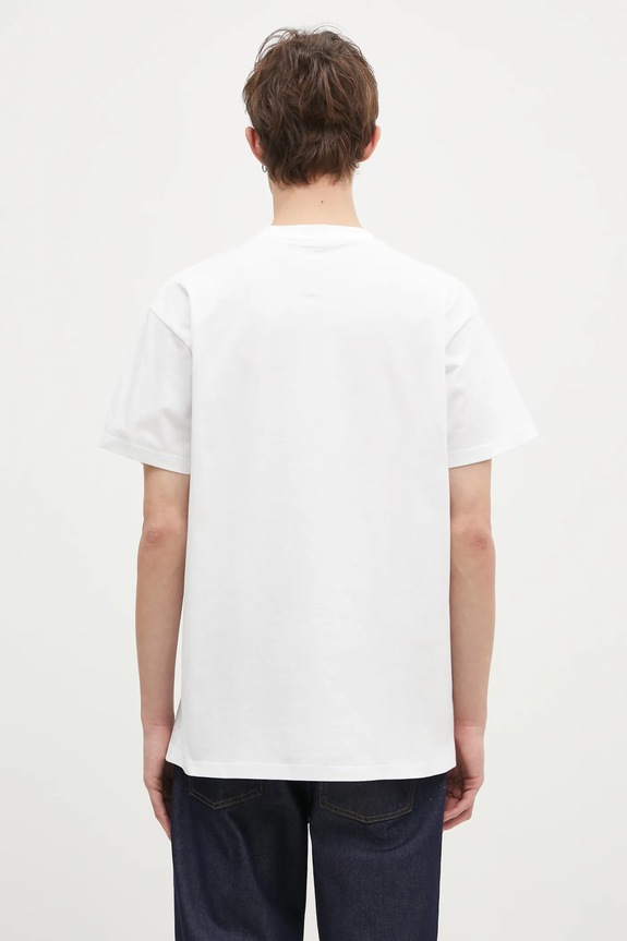 Clothing Carhartt WIP cotton t-shirt Label Script I034421.02XX white