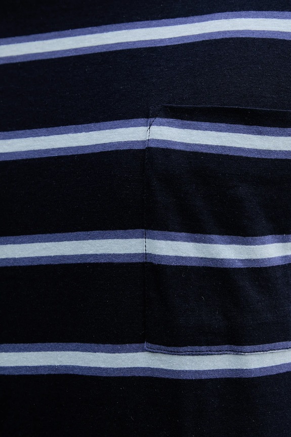 Μπλουζάκι με λινό μείγμα United Colors of Benetton 32UZU10A7 σκούρο μπλε