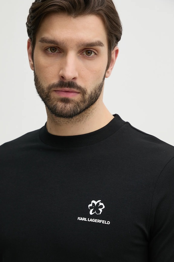 Μπλουζάκι Karl Lagerfeld μαύρο 552235.755043
