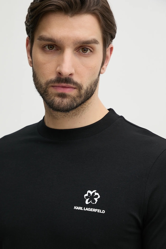 Μπλουζάκι Karl Lagerfeld μαύρο 552235.755043