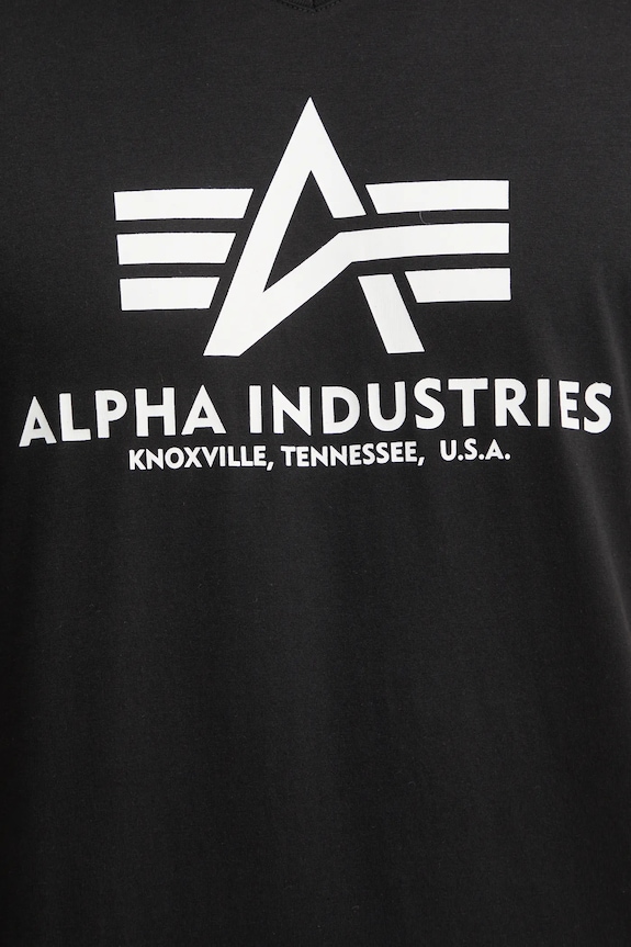 Tričko Alpha Industries 106512 čierna