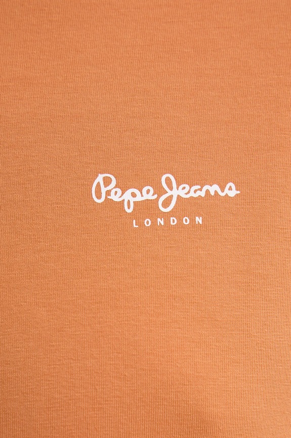 Pepe Jeans tricou ORIGINAL BASIC 3N PM508212 portocaliu