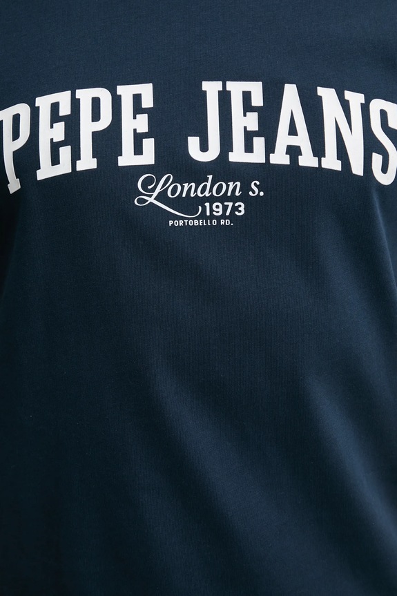 Pepe Jeans tricou DERRIL TEE PM509766 bleumarin