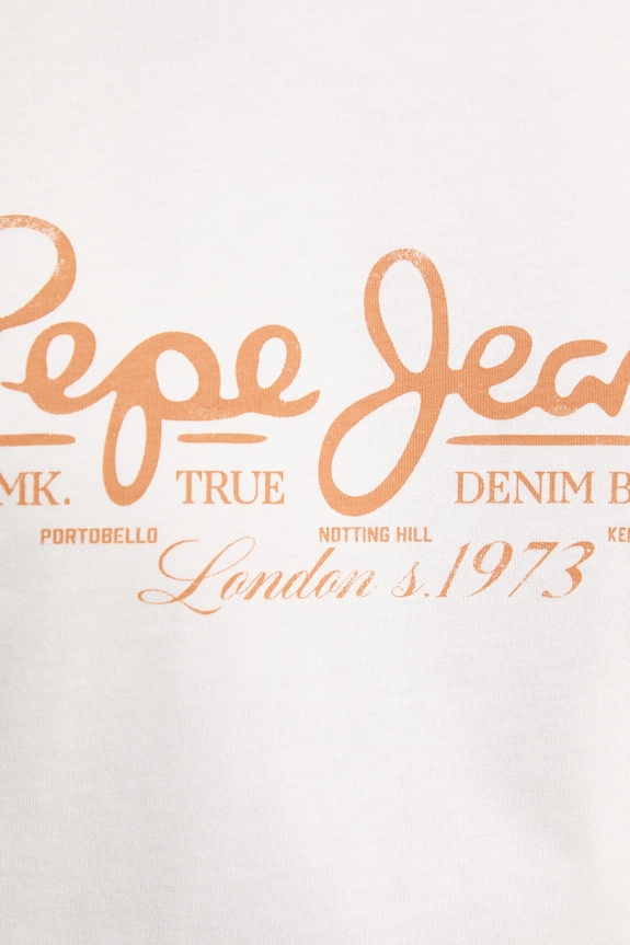 Bavlnené tričko Pepe Jeans DUMAS TEE PM509769 béžová