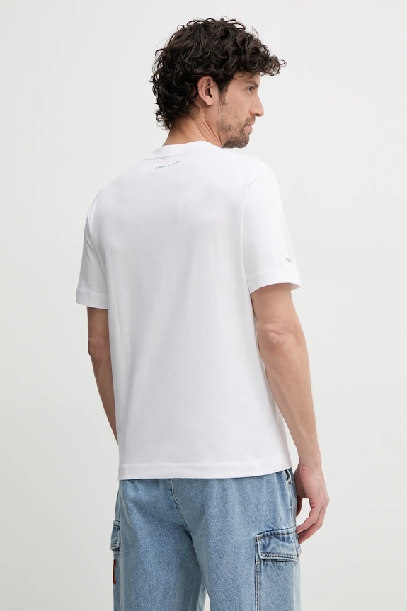 Oblečenie Bavlnené tričko Pepe Jeans PALMER PM509802 biela