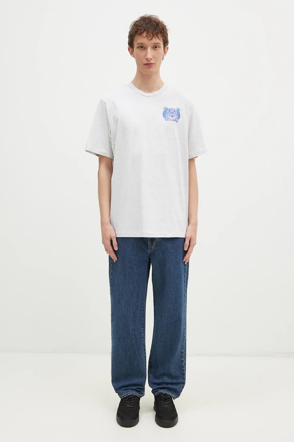 Хлопковая футболка Billionaire Boys Club Tropical Crest серый B24461