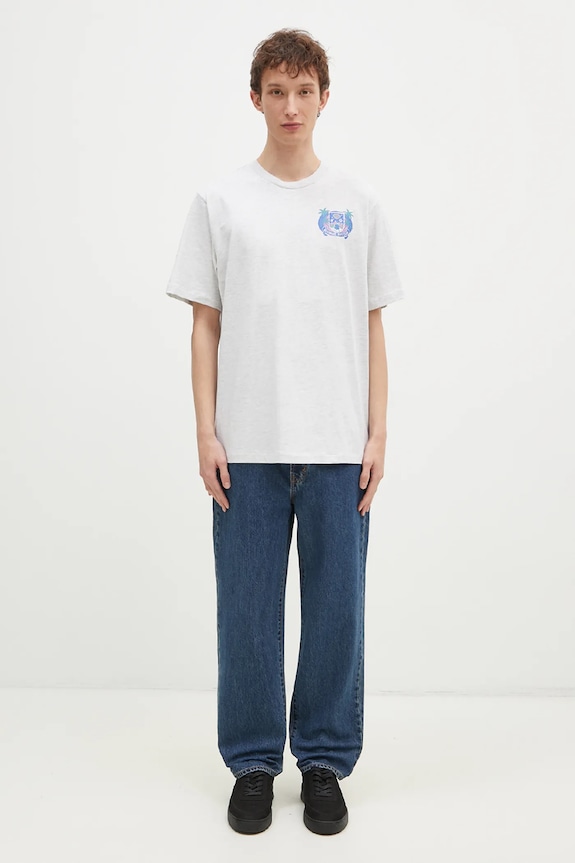 Хлопковая футболка Billionaire Boys Club Tropical Crest серый B24461