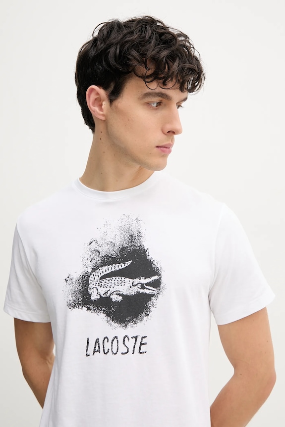 Lacoste t-shirt bianco TH8917