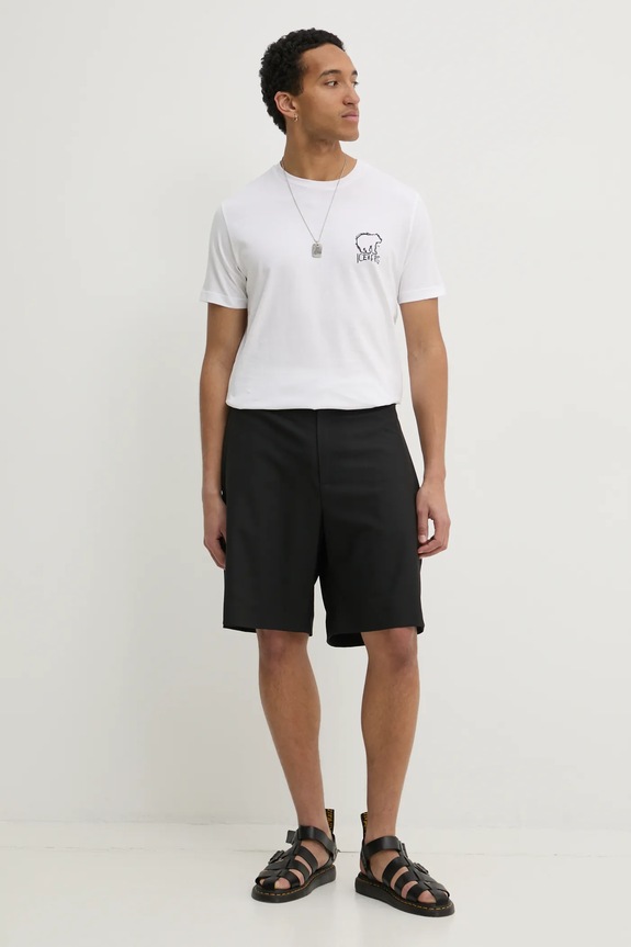 Iceberg t-shirt bawełniany F017.6306 biały SS25