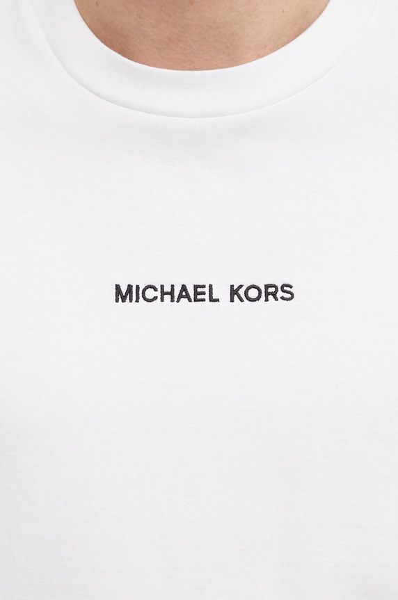 Michael Kors t-shirt bawełniany CS450MM1V2 biały
