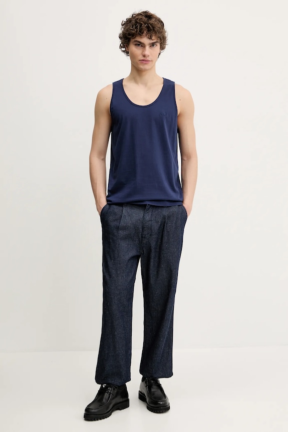 Levi's pamut póló HOUSEMARK TANK A7256 sötétkék SS25