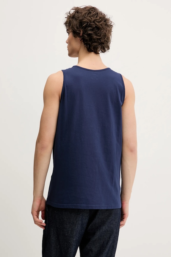 Ρούχα Βαμβακερό μπλουζάκι Levi's HOUSEMARK TANK A7256 σκούρο μπλε