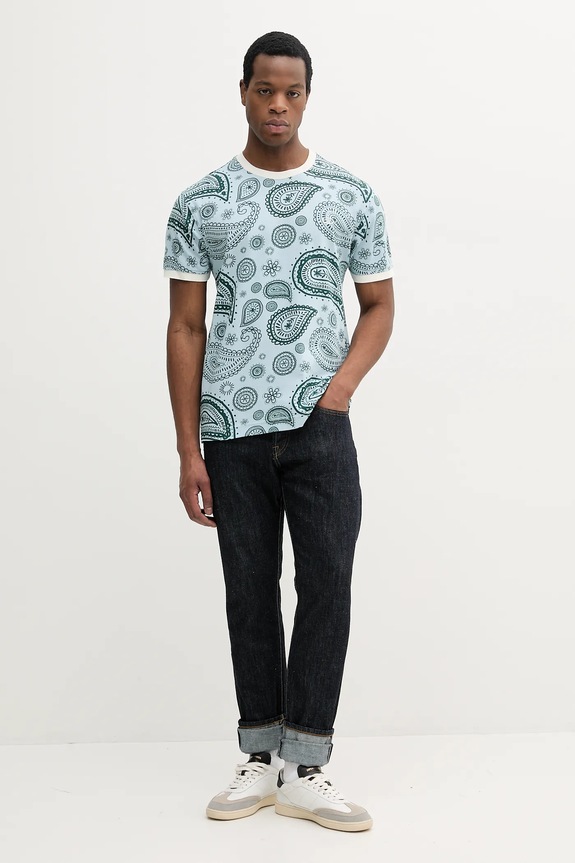 Liu Jo t-shirt in cotone QA5161.J4932 blu SS25