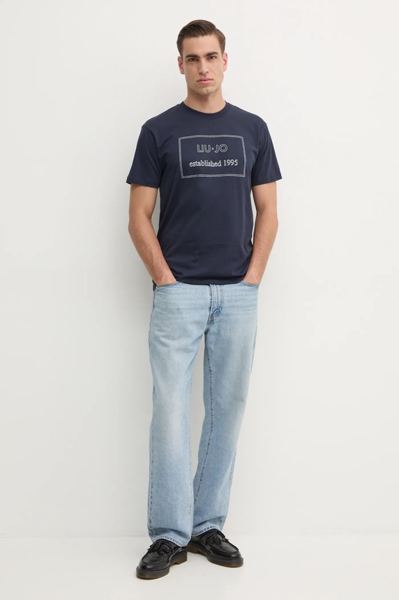 Liu Jo t-shirt QA5162.J4819 blu navy SS25