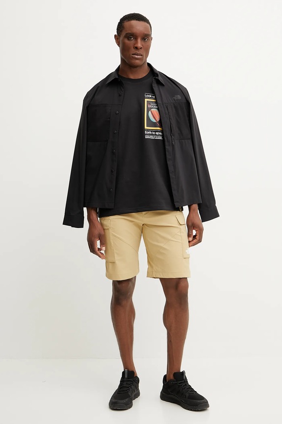 adidas TERREX sportos póló x National Geographic JD5964 fekete AW25