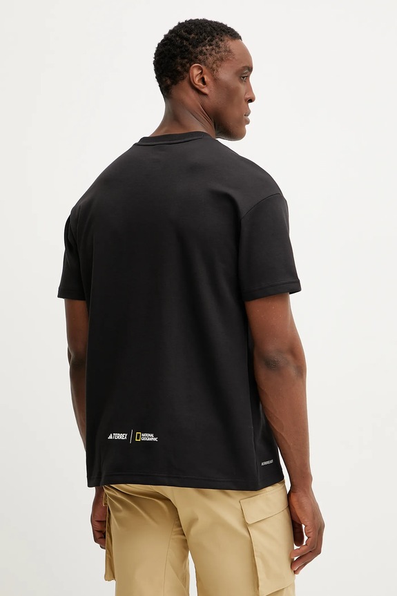Ruházat adidas TERREX sportos póló x National Geographic JD5964 fekete