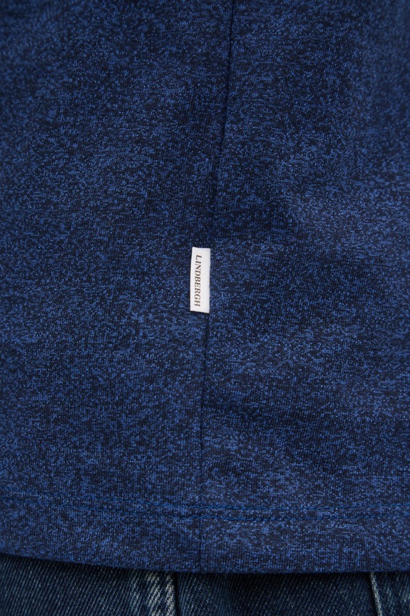 Tričko Lindbergh 30.48044.DEEP.NAVY.MIX tmavomodrá