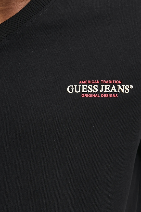 Guess Jeans tricou M4YI50.K8HM0 negru