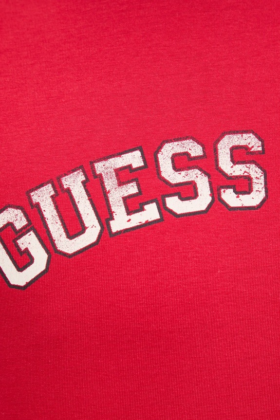 Μπλουζάκι Guess Jeans M5RI75.K8FQ4 κόκκινο