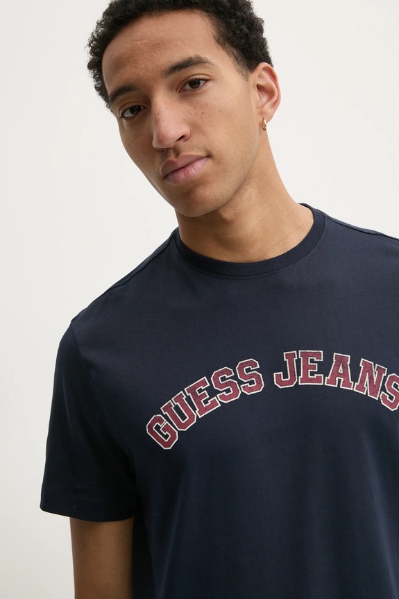 Tričko Guess Jeans tmavomodrá M5RI75.K8FQ4