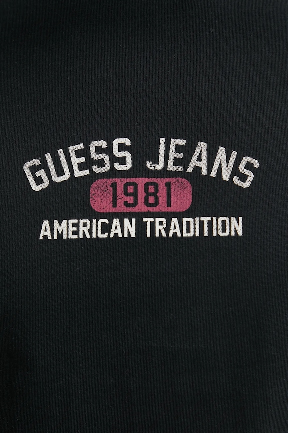 Guess Jeans t-shirt bawełniany M5RI77.K8FQ4 czarny