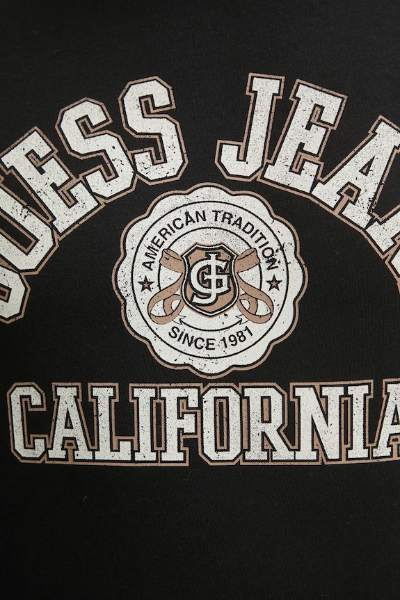 Pamučna majica Guess Jeans M5RI80.K8HM0 crna