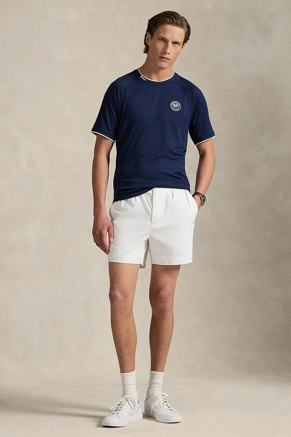 Oblečení Tričko Polo Ralph Lauren Wimbledon Collection 710970488 námořnická modř