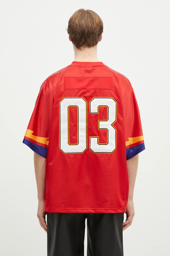 Clothing adidas Originals t-shirt TEAM JERSEY KB0307 red