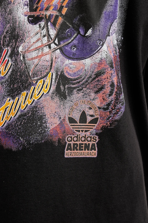 Βαμβακερό μπλουζάκι adidas Originals GRAPHIC SS TEE JY6297 μαύρο