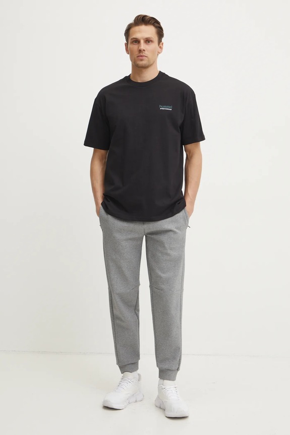 Bavlněné tričko Hummel 226078 černá SS25