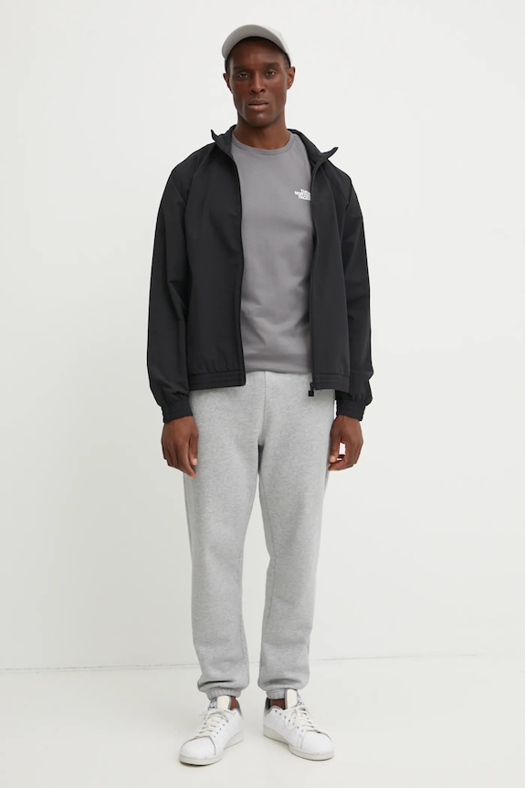 The North Face pamut póló Redbox NF0A87NPARX1 szürke SS25