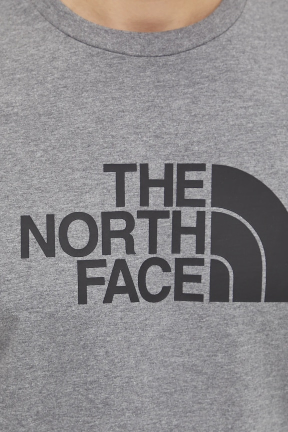 The North Face t-shirt Easy NF0A8A6CDYY1 szürke