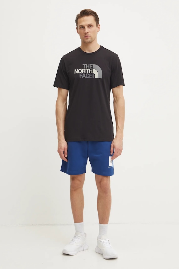 The North Face t-shirt Easy NF0A8A6CJK31 czarny AW25