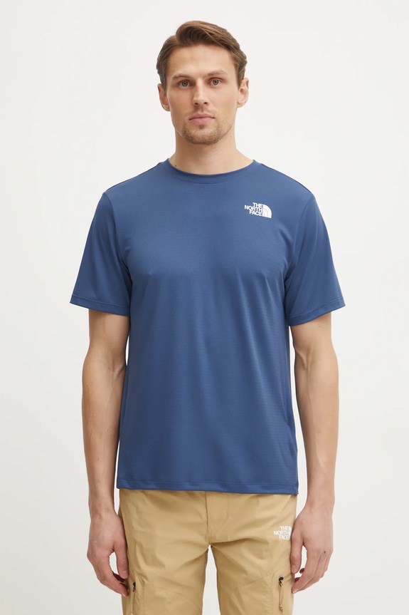 The North Face maglietta sportiva 24/7 semplice blu NF0A8BP8HDC1