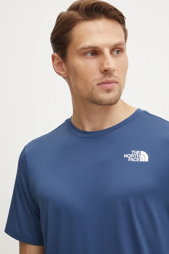 The North Face maglietta sportiva 24/7 blu NF0A8BP8HDC1