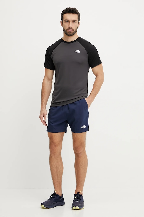The North Face tricou sport Tanken NF0A3BQ7MN81 negru SS25