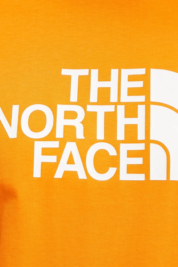 Μπλουζάκι The North Face Easy NF0A8A6CB3O1 πορτοκαλί