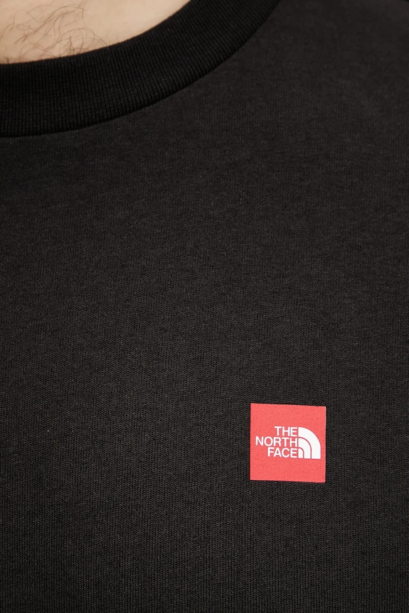Памучна тениска The North Face Axys NF0A8C1RJK31 черен
