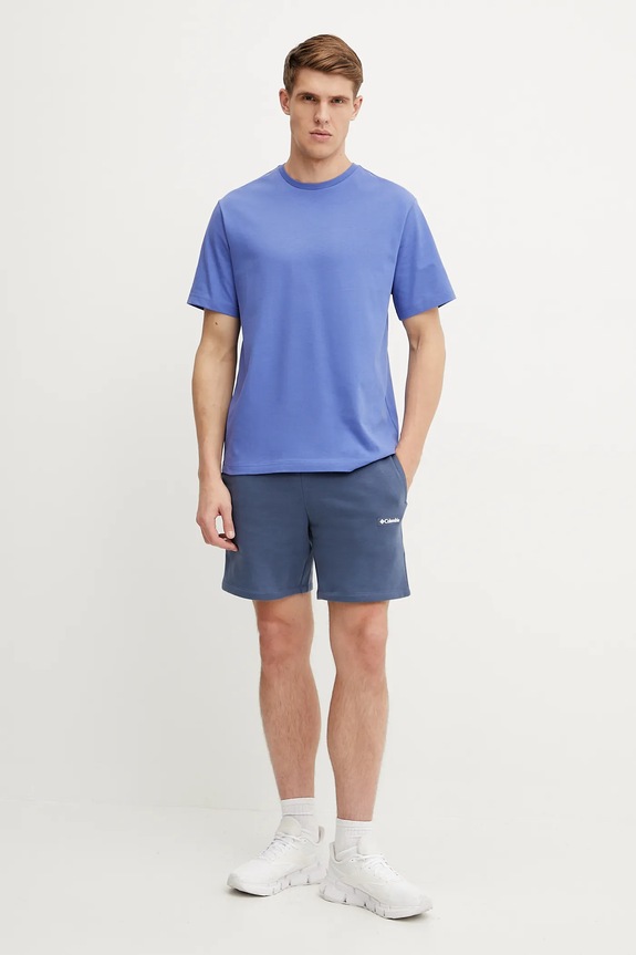 The North Face t-shirt bawełniany Relaxed NF0A8C356IF1 fioletowy SS25